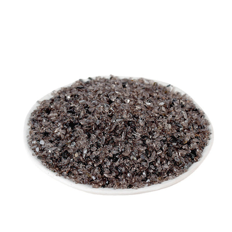 Natural tea crystal gravel aromatherapy stone diffuser stone office furniture tea table decoration ornaments small grain gravel