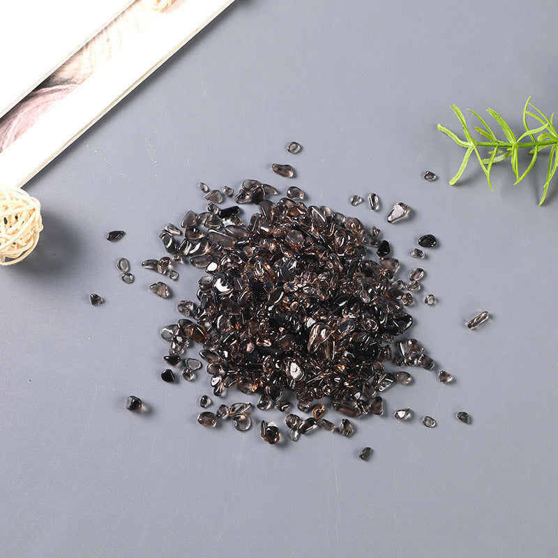 Natural tea crystal gravel aromatherapy stone diffuser stone office furniture tea table decoration ornaments small grain gravel