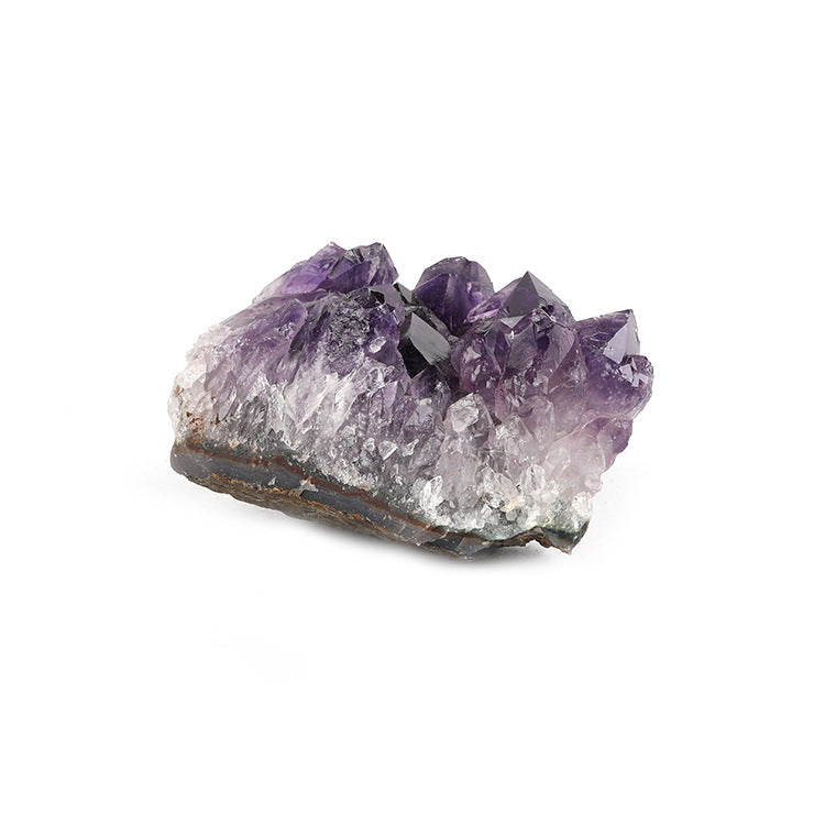 Source of natural Brazilian amethyst cluster block ornaments, Uruguay amethyst raw stone handle pieces, creative decorations 