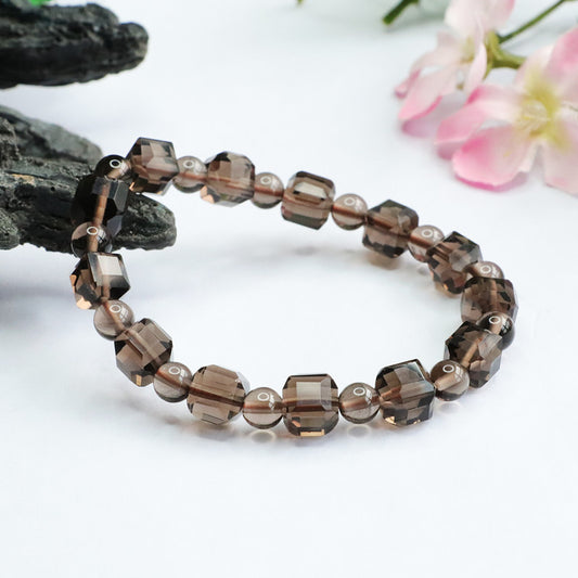 Natural obsidian bracelet crystal bracelet jewelry cross-border hot model CB2092614 