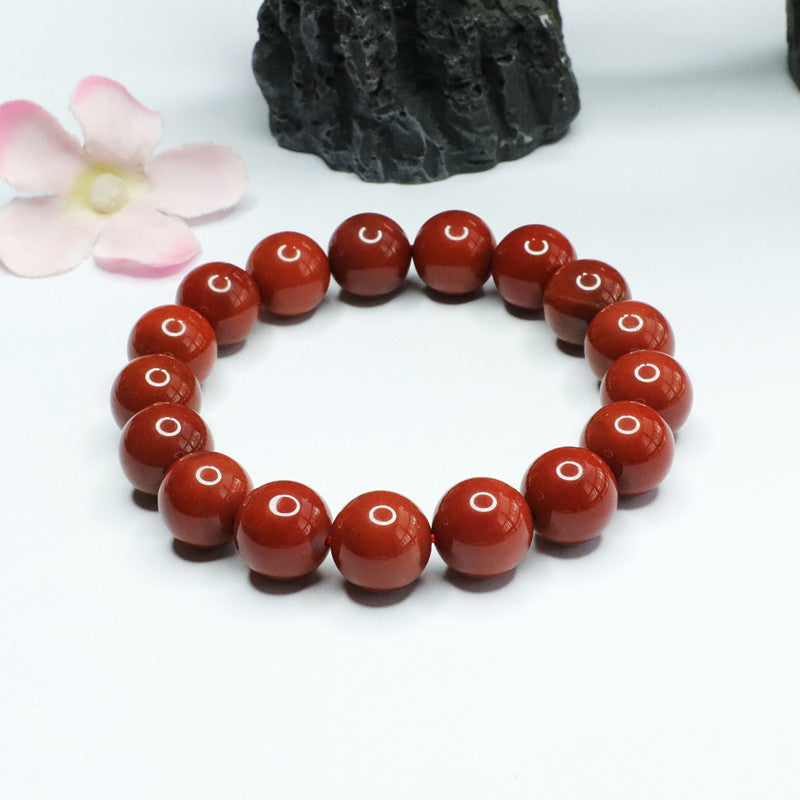 Natural Southern Red Agate Bracelet Full of Flesh and Colorful Beads Jewelry MN2053006 