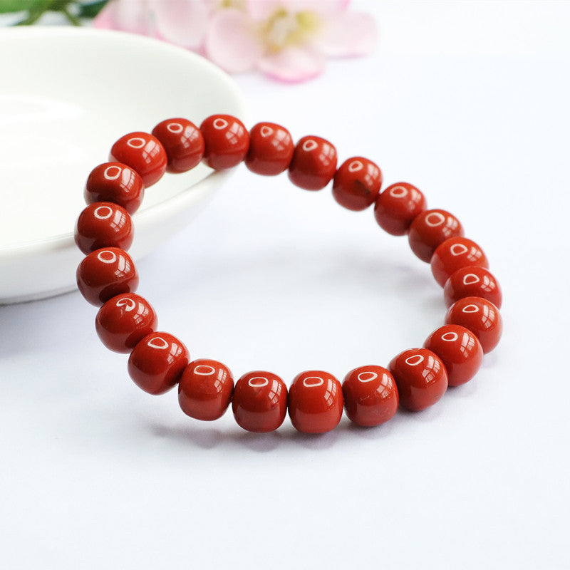 Natural South Red Agate Bracelet Sichuan Material Full Meat Bracelet Jewelry MN2082513 