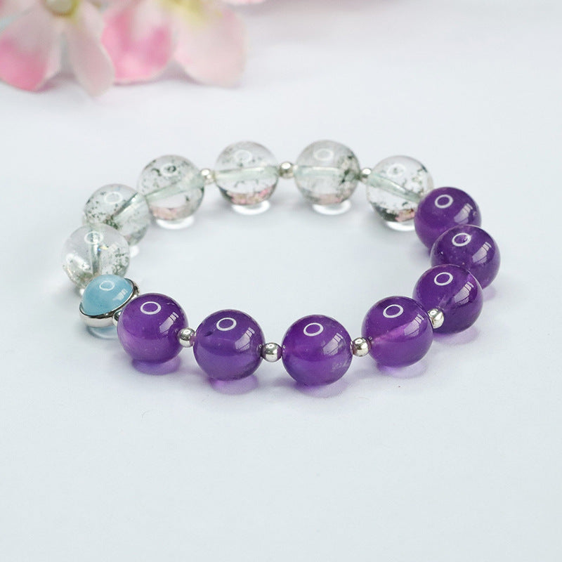 Natural green ghost bracelet amethyst bracelet ghost god of wealth bracelet CB3072906 