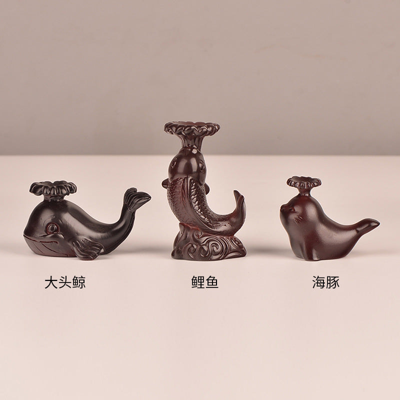 Manufacturer makes solid wood base, resin figure, animal jade trophy base, carved glass crafts ornaments 