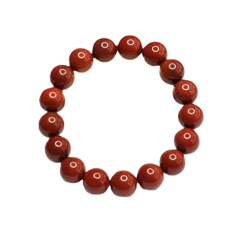 Natural Southern Red Agate Bracelet Full of Flesh and Colorful Beads Jewelry MN2053006 