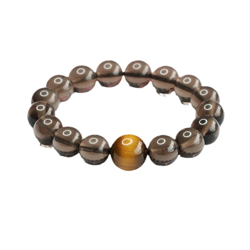 Natural Obsidian Bracelet Yellow Tiger Eye Bracelet Tiger Eye Stone Bracelet CB3072908 