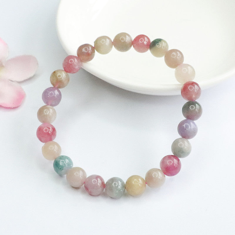 Natural Tourmaline Bracelet Brazilian Candy Crystal Colorful Jewelry CB2060510 