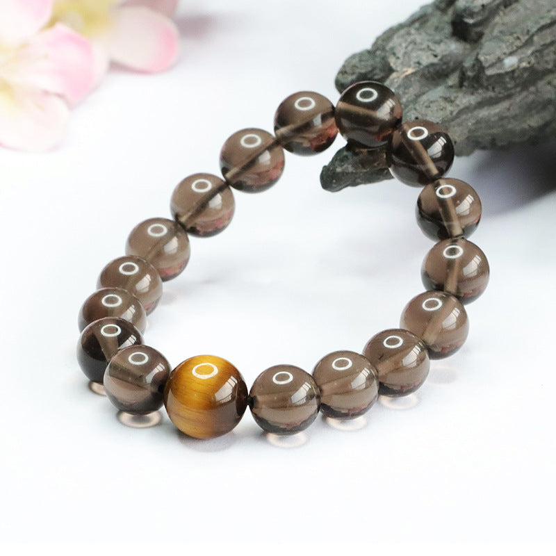 Natural Obsidian Bracelet Yellow Tiger Eye Bracelet Tiger Eye Stone Bracelet CB3072908 