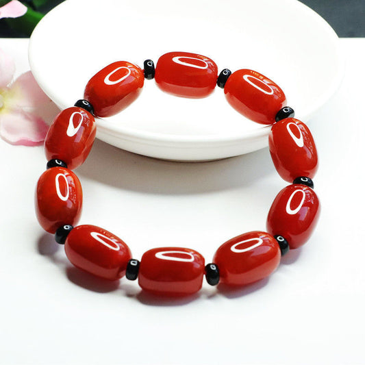 Red Agate Bracelet South Red Passepartout Bracelet Jewelry MN1122643 