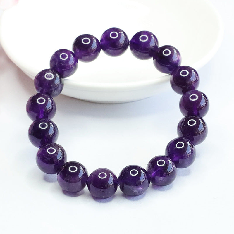 Natural amethyst bracelet bracelet jewelry beads jewelry gift piece CB2040712 