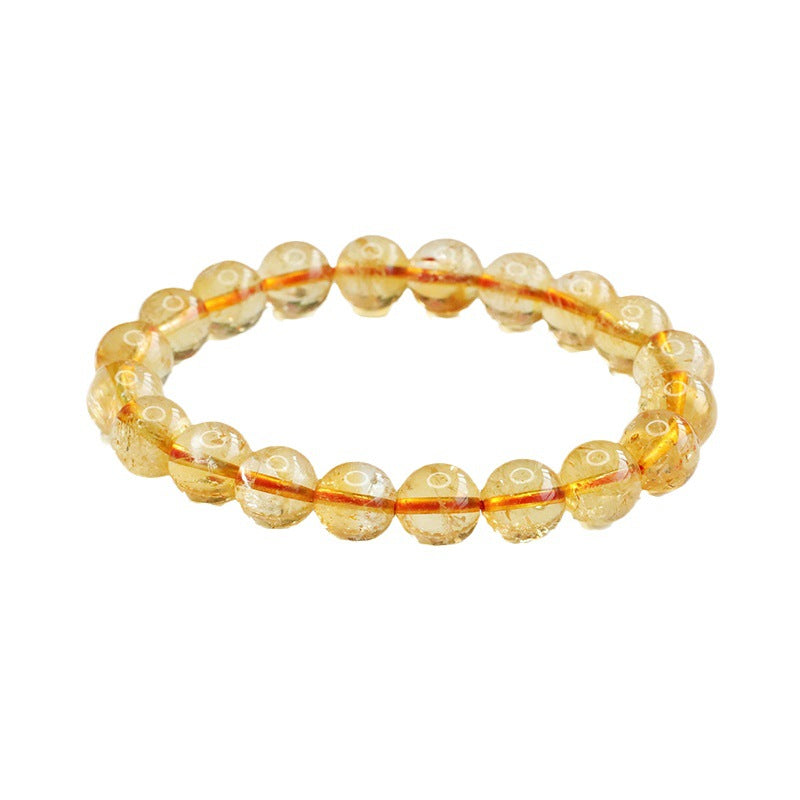 Natural Citrine Bracelet Brazilian Colorful Treasure Bracelet Jewelry CB2092616 