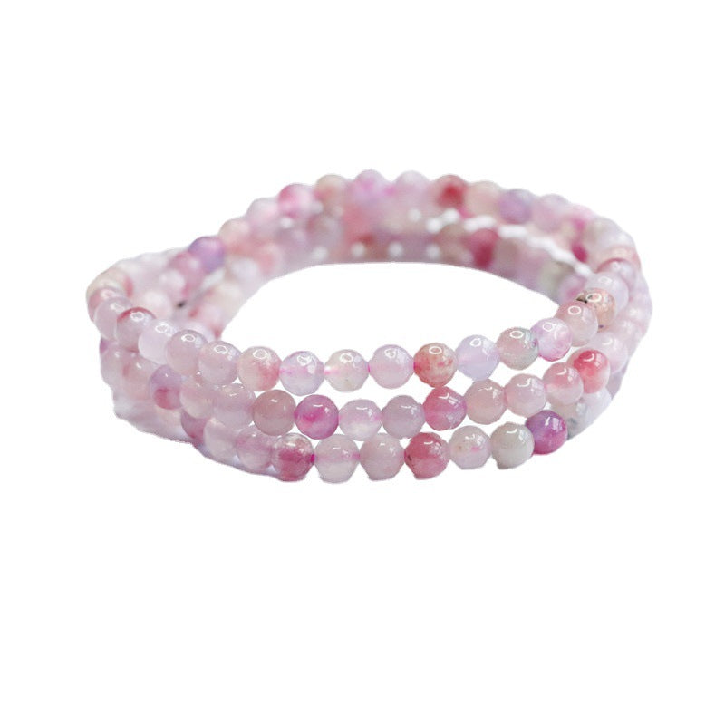 Natural rubellite bracelet crystal bracelet colorful treasure hand jewelry CB2080606 