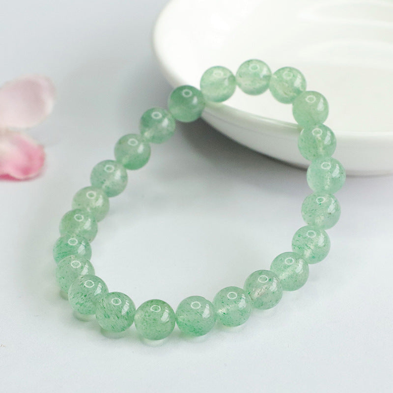 Natural crystal bracelet green strawberry crystal bracelet fashion jewelry for women factory wholesale wholesale CB4061204 