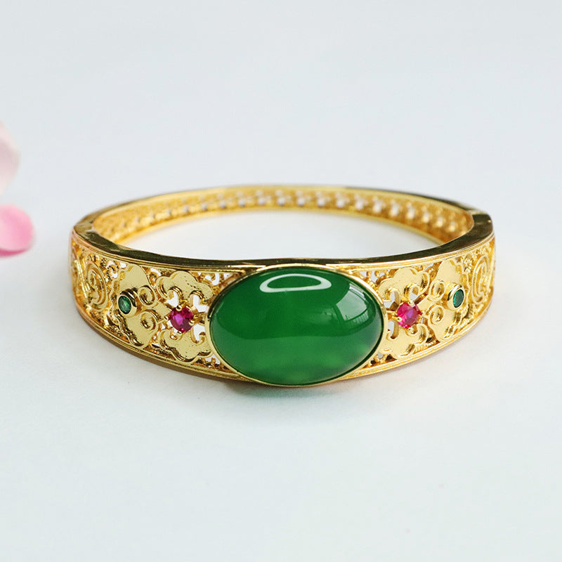 Carnelian Bracelet Imperial Chrysoprase Bracelet Jewelry Women Retro MN4021904