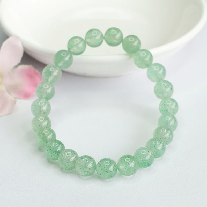 Natural crystal bracelet green strawberry crystal bracelet fashion jewelry for women factory wholesale wholesale CB4061204 