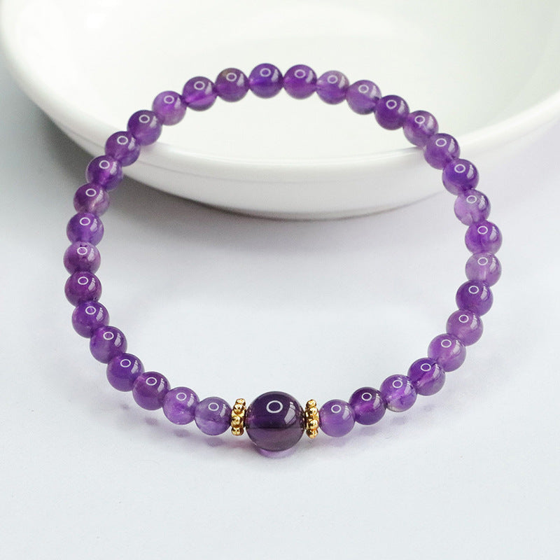 Natural crystal bracelet amethyst bracelet women's fashion jewelry CB4032204 