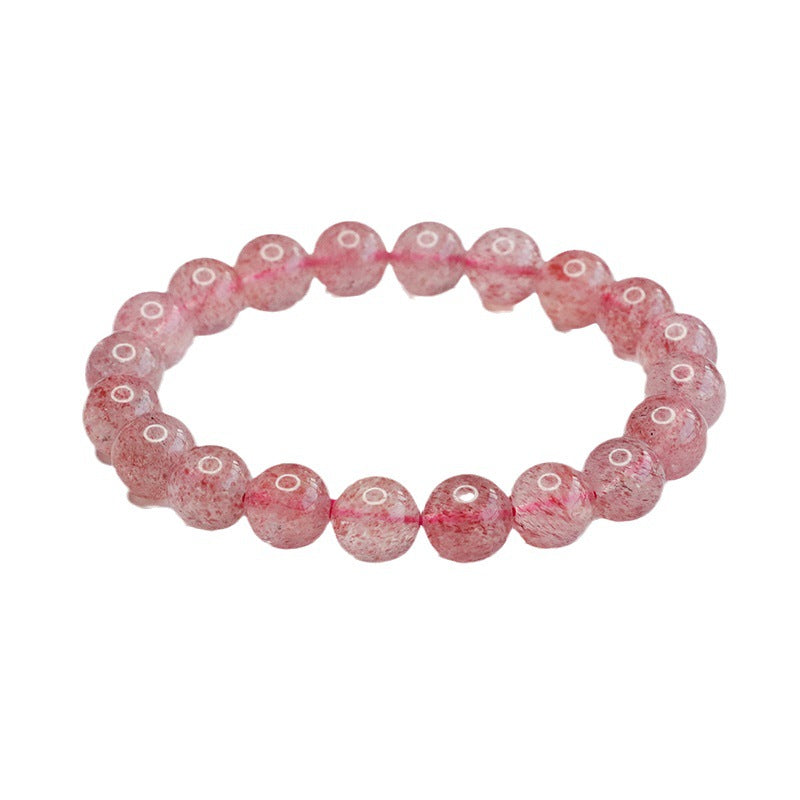 Natural Strawberry Crystal Bracelet Crystal Bracelet Colorful Jewelry CB3051505 