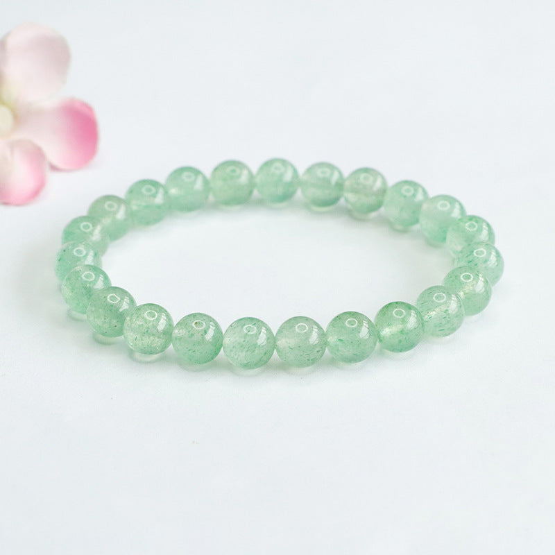 Natural crystal bracelet green strawberry crystal bracelet fashion jewelry for women factory wholesale wholesale CB4061204 