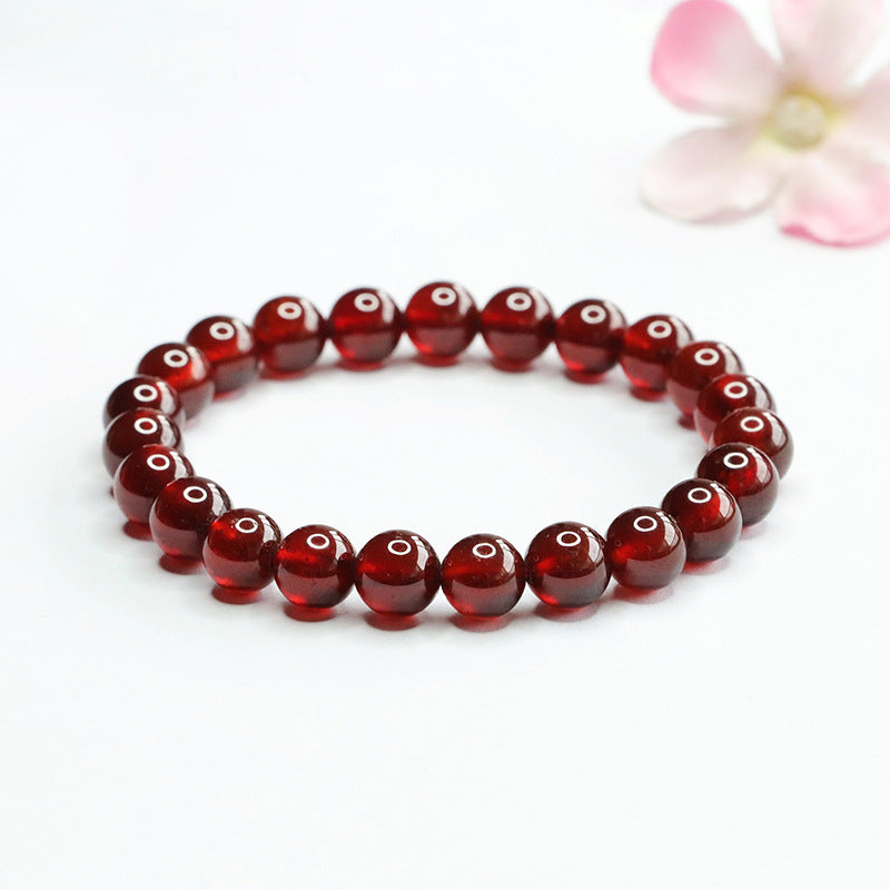 Natural Orange Garnet Bracelet Women's Stone Bracelet Crystal Colorful Treasure CB4040404 