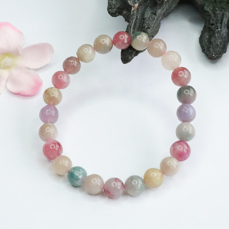 Natural Tourmaline Bracelet Brazilian Candy Crystal Colorful Jewelry CB2060510 