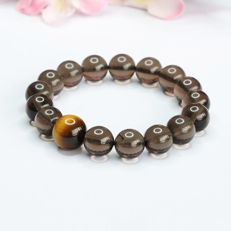 Natural Obsidian Bracelet Yellow Tiger Eye Bracelet Tiger Eye Stone Bracelet CB3072908 