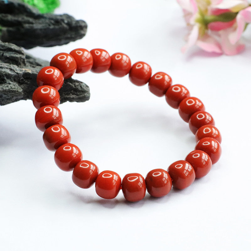 Natural South Red Agate Bracelet Sichuan Material Full Meat Bracelet Jewelry MN2082513 