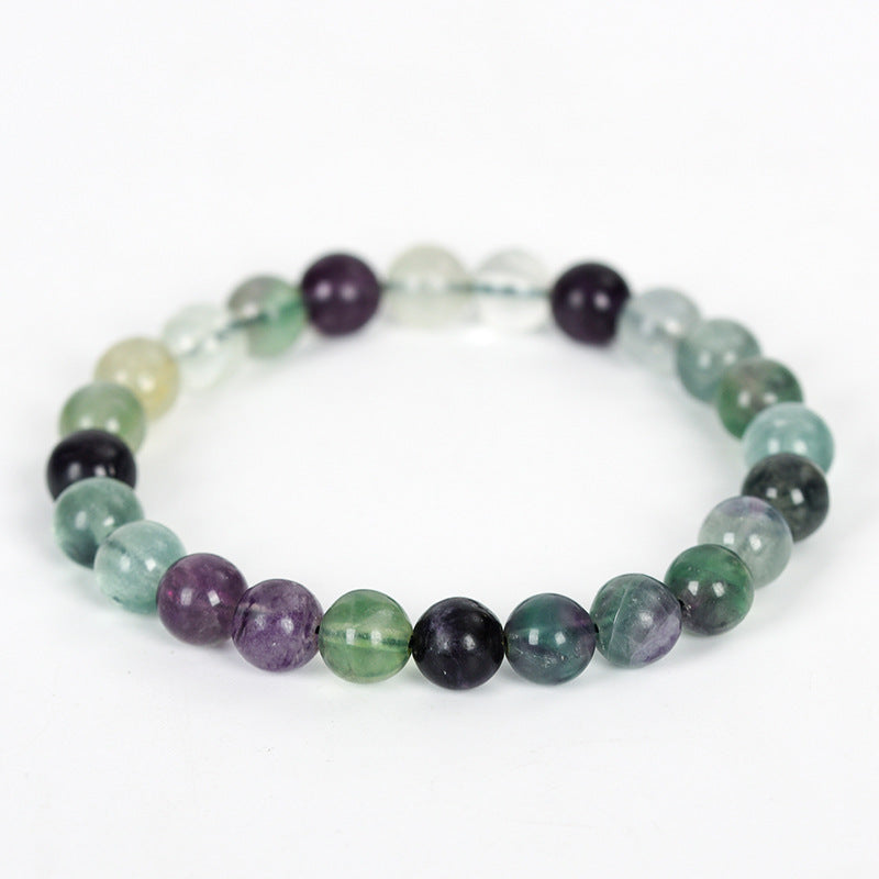 Natural 8mm crystal bracelet stone beaded bracelet color crystal green aventurine agate turquoise bracelet jewelry batch 