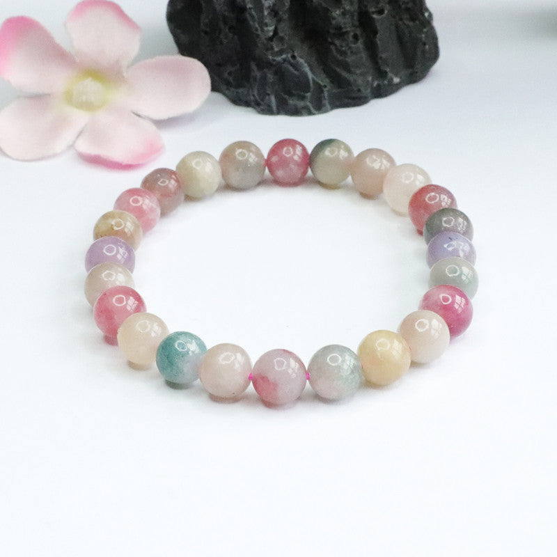 Natural Tourmaline Bracelet Brazilian Candy Crystal Colorful Jewelry CB2060510 