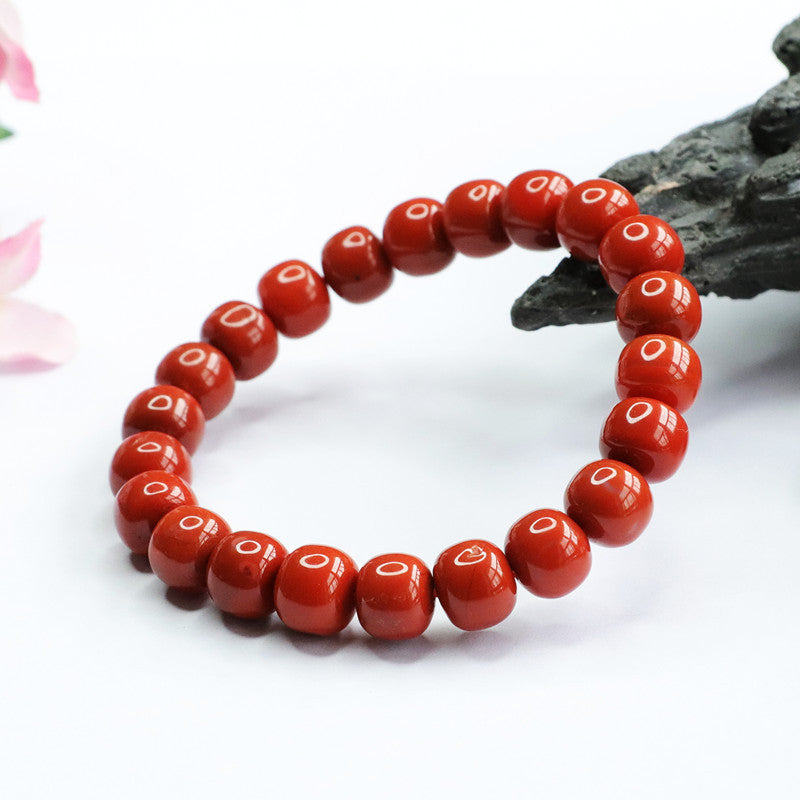 Natural South Red Agate Bracelet Sichuan Material Full Meat Bracelet Jewelry MN2082513 