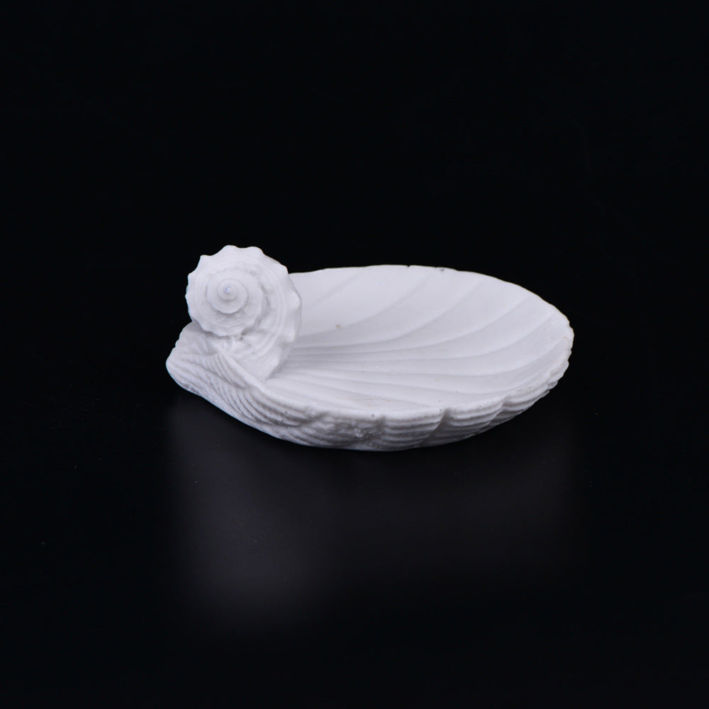 Crystal ball resin base dolphin shell pointed snail starfish bowl conch home decoration ornaments supply 