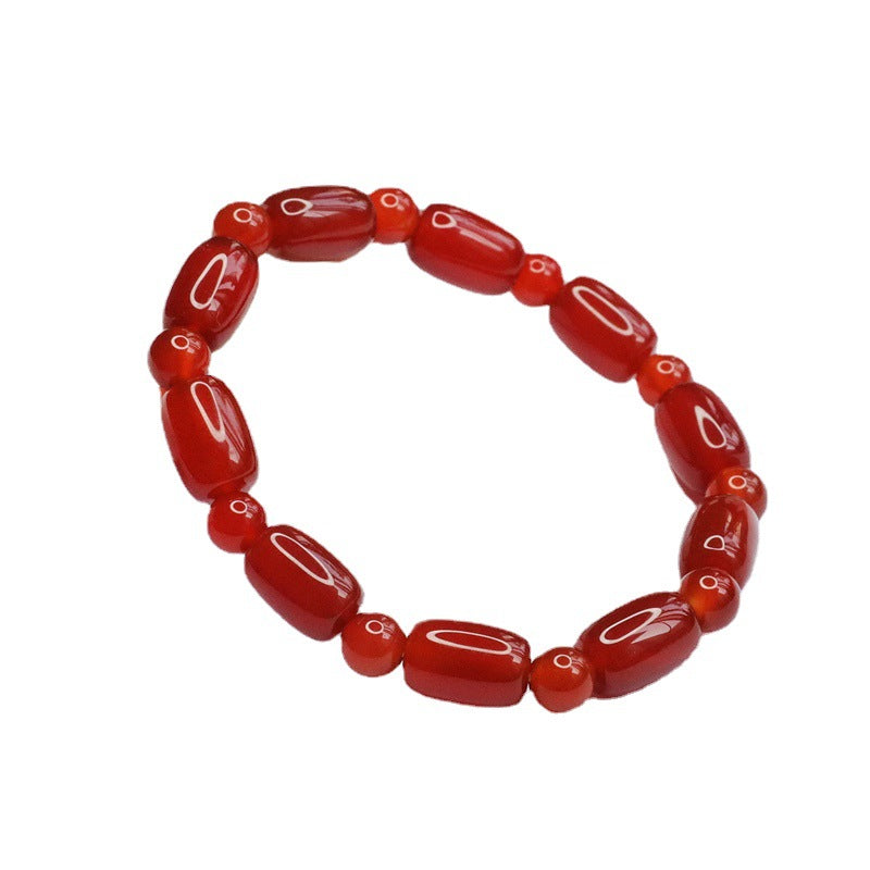 Carnelian Passepartout Bracelet Chalcedony Bracelet Jewelry MN1122571