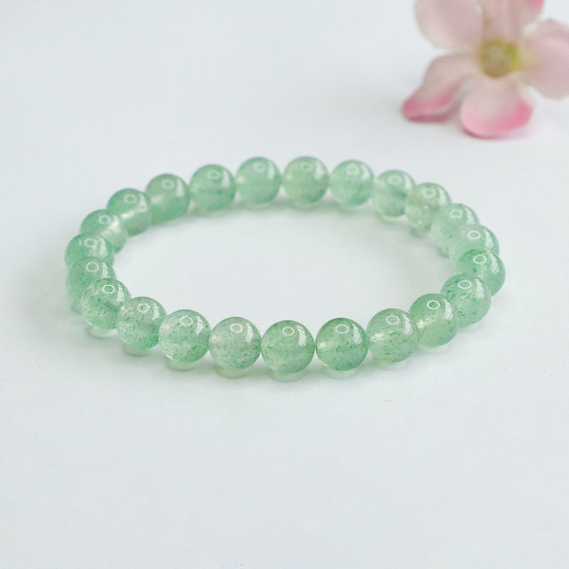 Natural crystal bracelet green strawberry crystal bracelet fashion jewelry for women factory wholesale wholesale CB4061204 