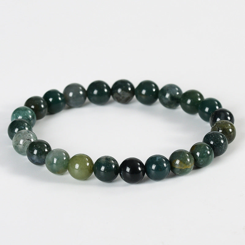 Natural 8mm crystal bracelet stone beaded bracelet color crystal green aventurine agate turquoise bracelet jewelry batch 