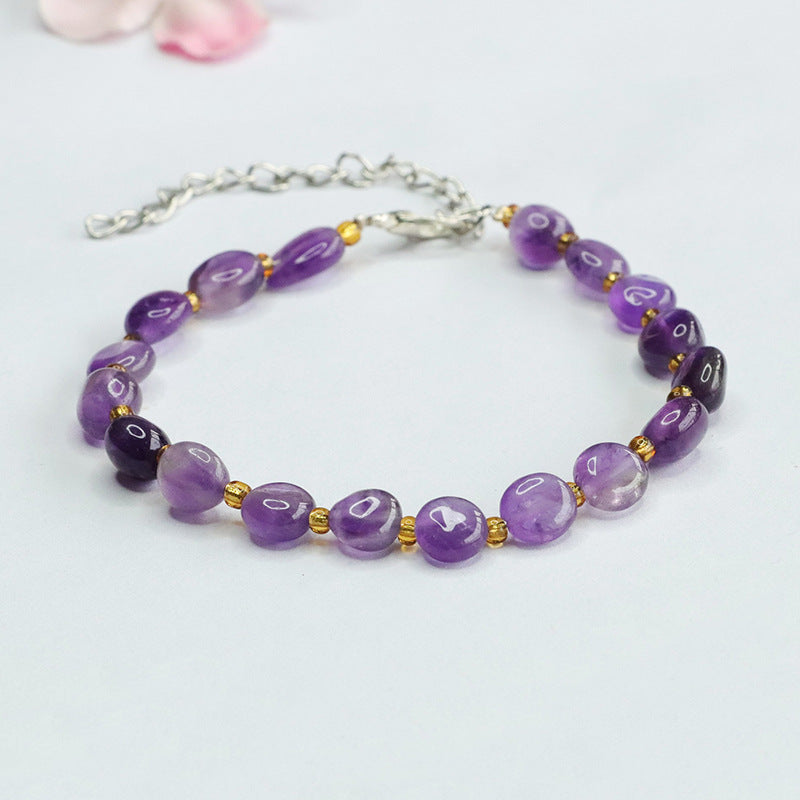 Natural Amethyst Bracelet Nine Purple Lihuo Bracelet Colorful Treasure CB4033002 