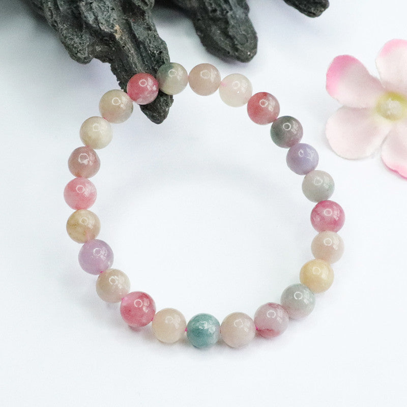 Natural Tourmaline Bracelet Brazilian Candy Crystal Colorful Jewelry CB2060510 