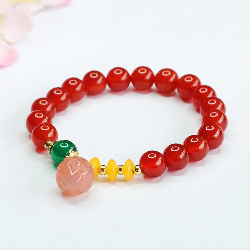 Agate bracelet sweet chalcedony bracelet jewelry accessories MN3040401