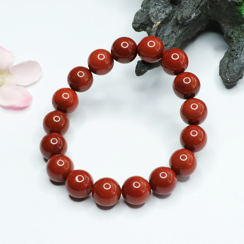 Natural Southern Red Agate Bracelet Full of Flesh and Colorful Beads Jewelry MN2053006 