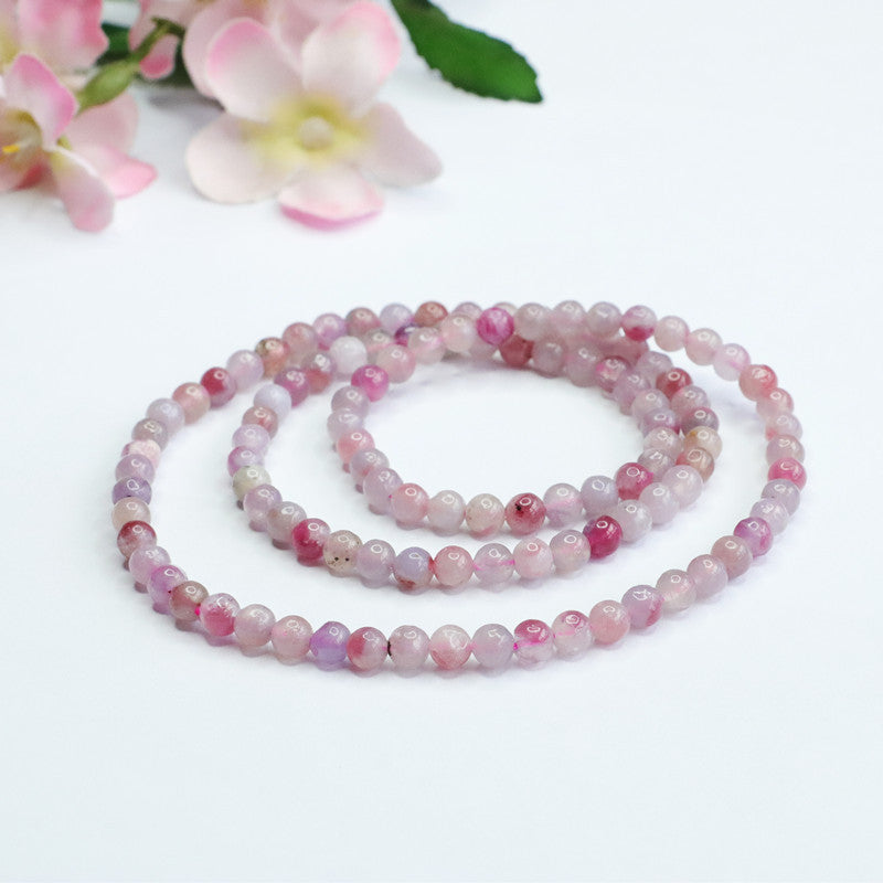 Natural rubellite bracelet crystal bracelet colorful treasure hand jewelry CB2080606 