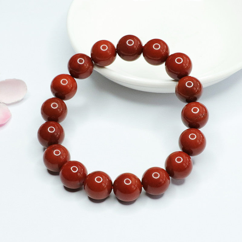 Natural Southern Red Agate Bracelet Full of Flesh and Colorful Beads Jewelry MN2053006 