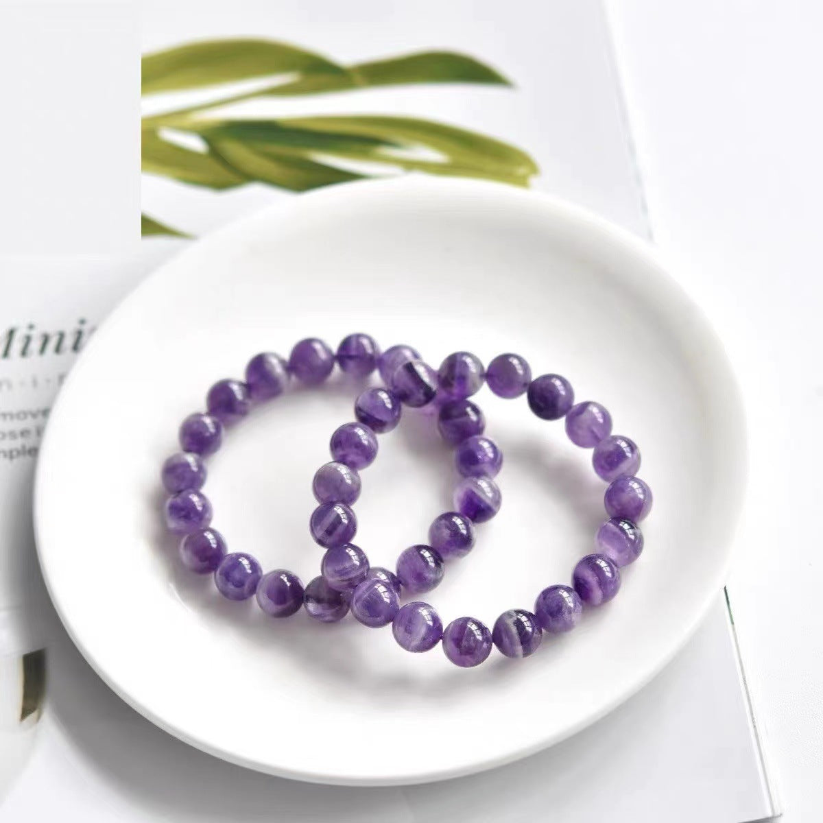 Natural Amethyst Bracelet Lavender Dream Crystal Bracelet CB2072124 