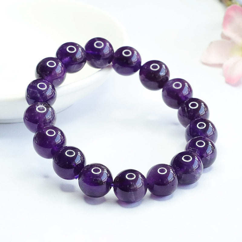 Natural amethyst bracelet bracelet jewelry beads jewelry gift piece CB2040712 