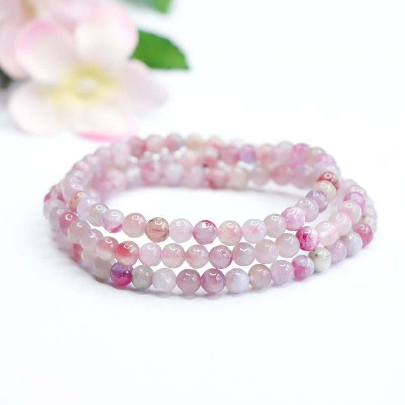 Natural rubellite bracelet crystal bracelet colorful treasure hand jewelry CB2080606 