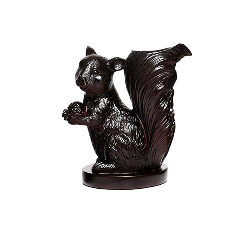 Manufacturer makes solid wood base, resin figure, animal jade trophy base, carved glass crafts ornaments 