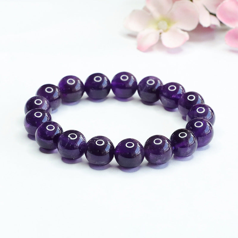 Natural amethyst bracelet bracelet jewelry beads jewelry gift piece CB2040712 