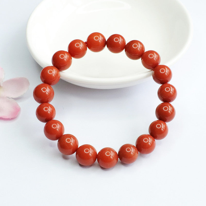 Natural Southern Red Agate Bracelet Full of Flesh and Colorful Beads Jewelry MN2053007 