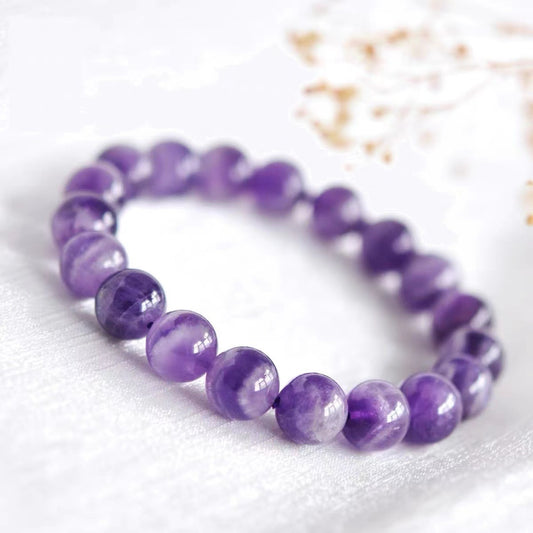 Natural Amethyst Bracelet Lavender Dream Crystal Bracelet CB2072124 