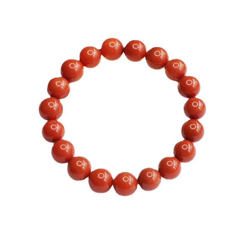 Natural Southern Red Agate Bracelet Full of Flesh and Colorful Beads Jewelry MN2053007 