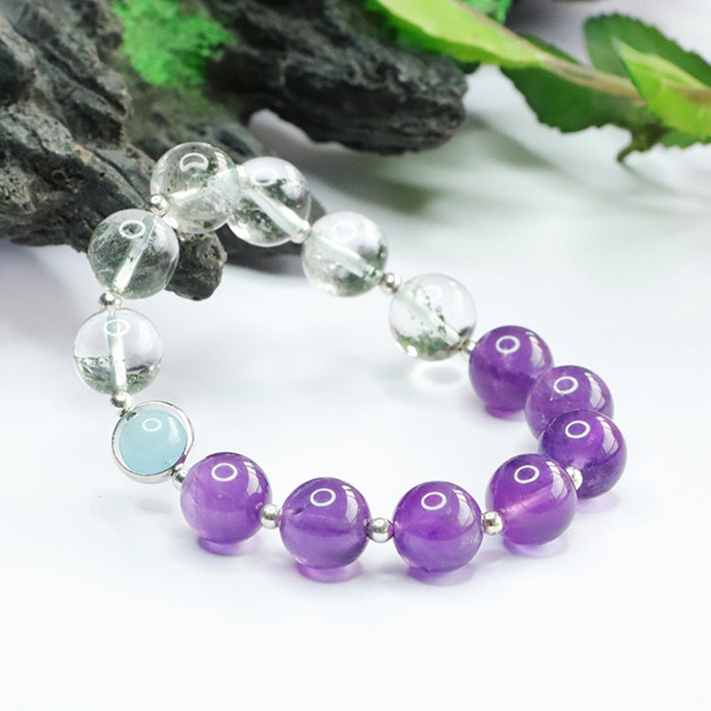 Natural green ghost bracelet amethyst bracelet ghost god of wealth bracelet CB3072906 