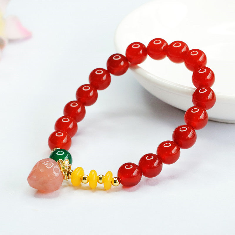 Agate bracelet sweet chalcedony bracelet jewelry accessories MN3040401