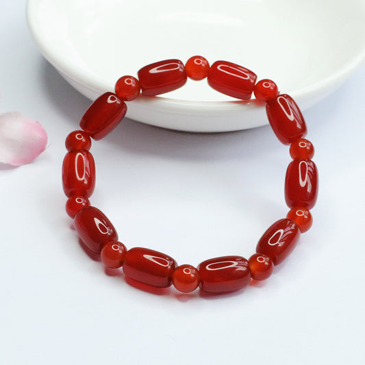 Carnelian Passepartout Bracelet Chalcedony Bracelet Jewelry MN1122571